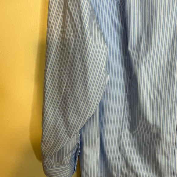 CATHERINES STRIPED BUTTON DOWN SZ 2X - Picture 3 of 6